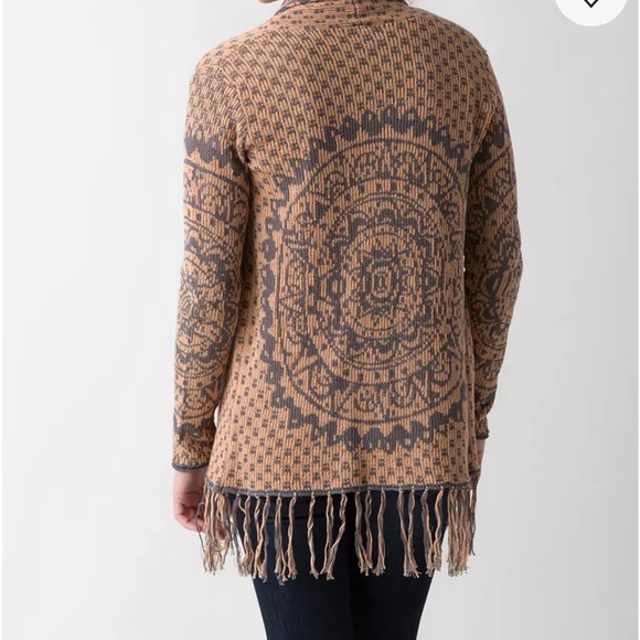 Rip Curl Gray and Peach Mandala Cardigan - Picture 5 of 5